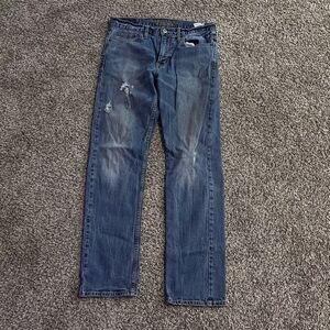 American Eagle Outfitters Men's ripped Blue Jeans